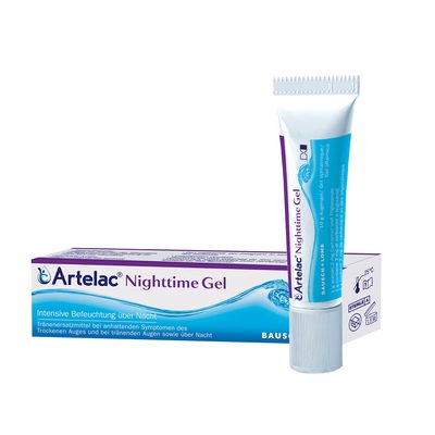 Acu pilieni (gēls) Bausch + Lomb Artelac Nighttime