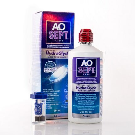Kontaktlēcu šķīdums AO SEPT ar HydraGlyde