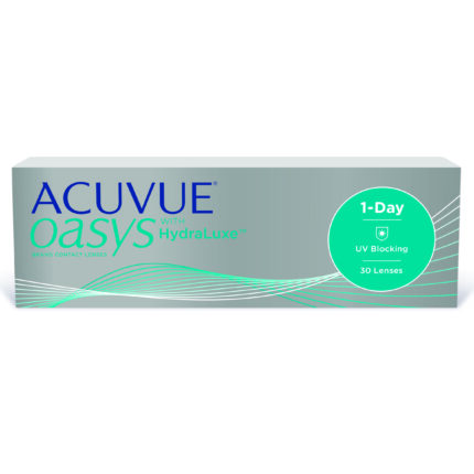 ACUVUE OASYS 1-DAY with HydraLuxe Technology